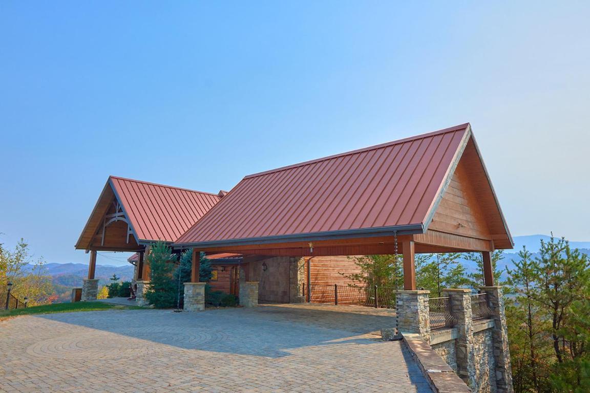 Journey'S End, 5 Bedrooms, Sleeps 12, Private Outdoor Pool, Theater, Sauna Sevierville Extérieur photo