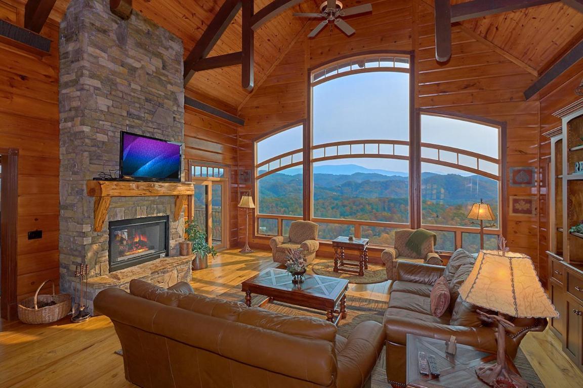 Journey'S End, 5 Bedrooms, Sleeps 12, Private Outdoor Pool, Theater, Sauna Sevierville Extérieur photo