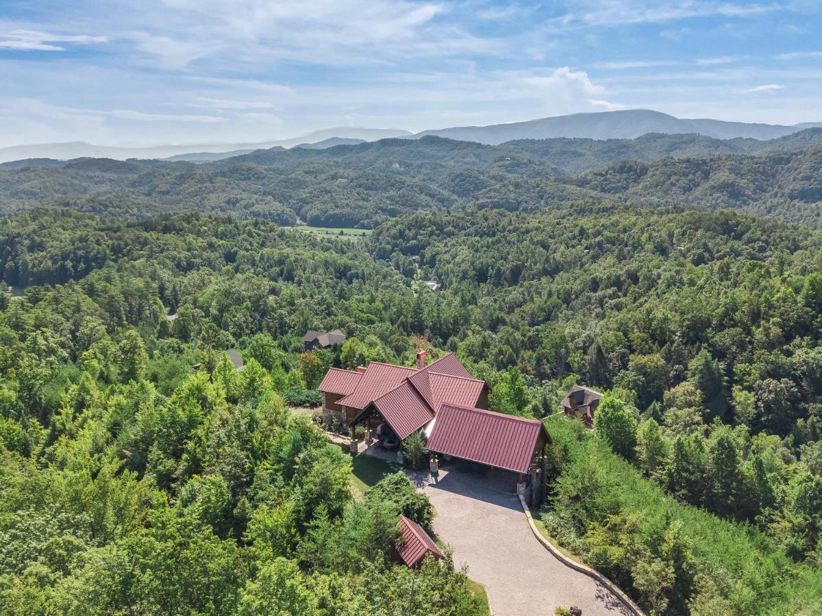 Journey'S End, 5 Bedrooms, Sleeps 12, Private Outdoor Pool, Theater, Sauna Sevierville Extérieur photo